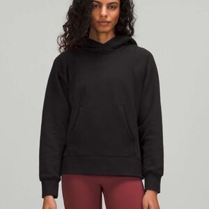 Lululemon Loungeful Hoodie Sweatshirt Black Size 6